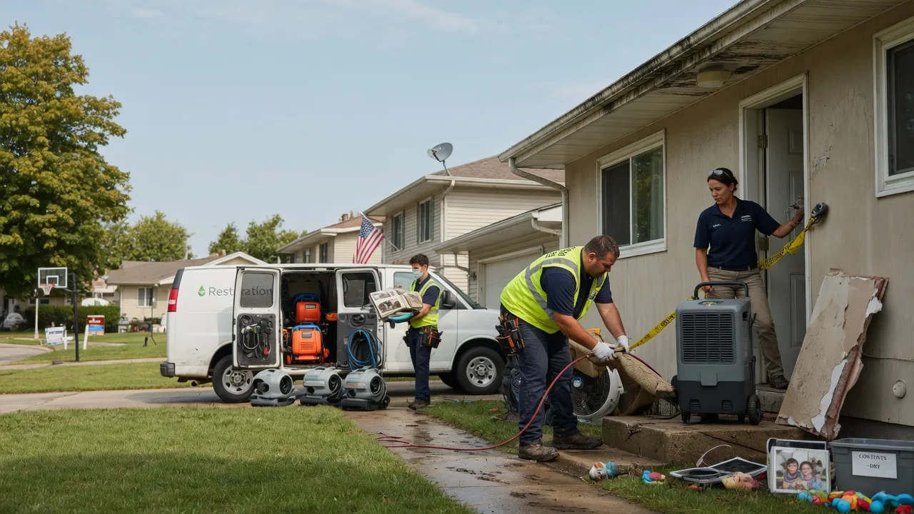 Water Damage Restoration in Eldred, IL near me